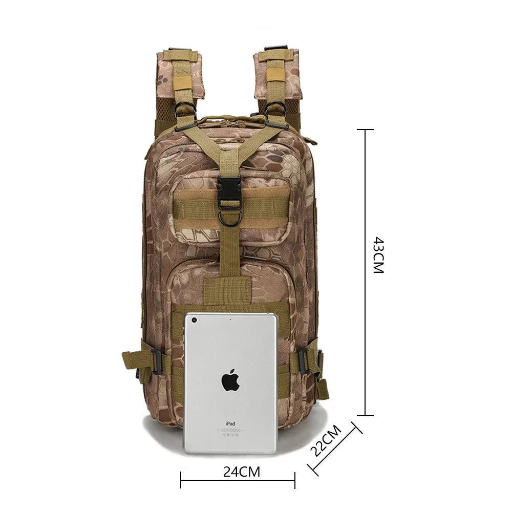 Adenbora B02 Tactical Backpack - L'alliance parfaite de l'élégance et de la fonctionnalité. - Adenbora