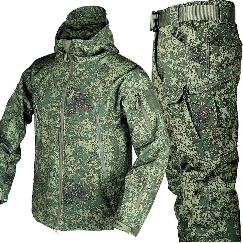 Adenbora - Blouson Coupe-vent Thermique Homme pour Camping & Randonnée, Style Militaire, Polyester, Col Mandarin. - Adenbora