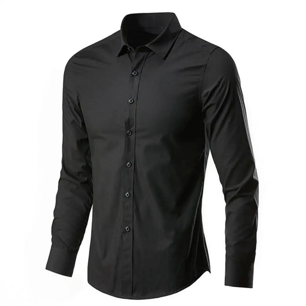 Adenbora Chemise Décontractée en Polyester avec Fibre - Élégance Casual pour Hommes - Adenbora