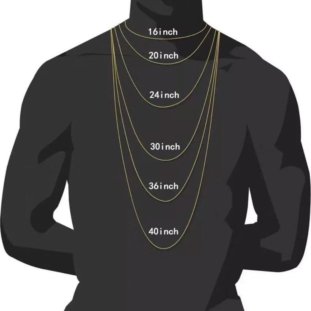 Adenbora : Collier Hiphop Unisexe en Alliage de Zinc avec Pendentif Croix - Tendance Fashion de Mainland China. - Adenbora