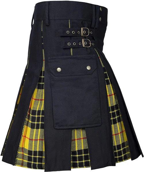 Adenbora : Découvrez le Kilt Polyester PHT-0007, l'Élégance Écossaise pour Hommes ! - Adenbora