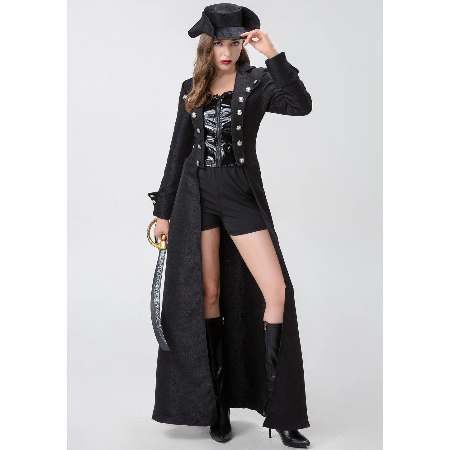 Adenbora - Ensemble de Costumes Pirate pour Femmes: Un Style Unique pour Vos Vacances! - Adenbora