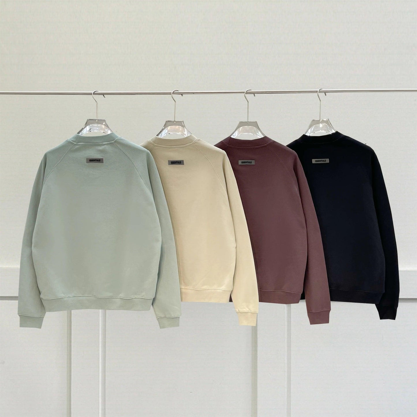 Adenbora Essentials: Élégant sweat en coton pour hommes, parfait pour l'automne et l'hiver, style haute couture. - Adenbora