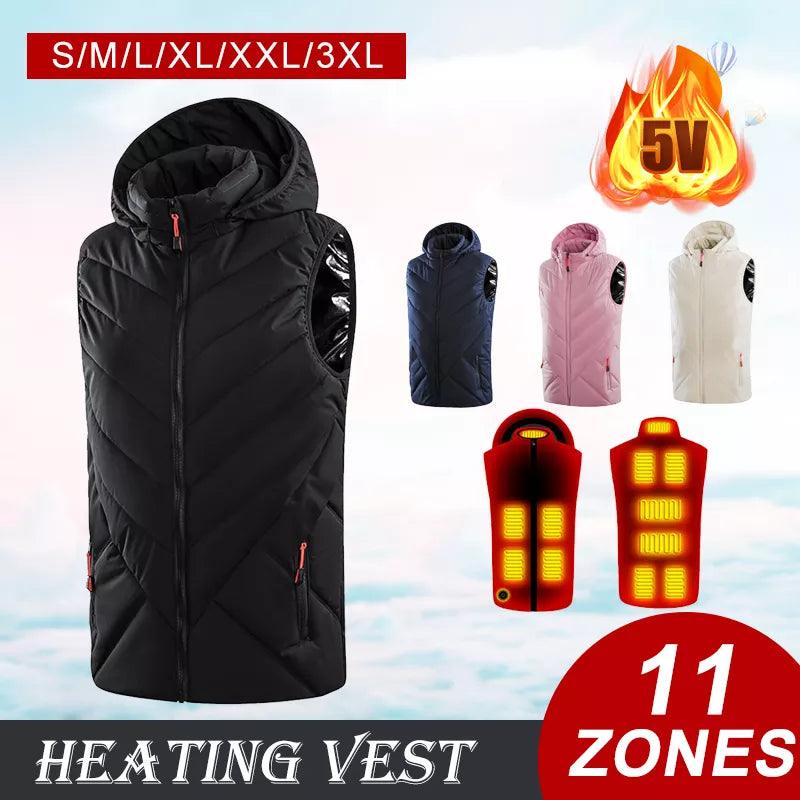 Adenbora Gilet Chauffant: Explorez le Confort avec Style et Chaleur pour Femmes et Hommes - Saisons Automne/Hiver. - Adenbora