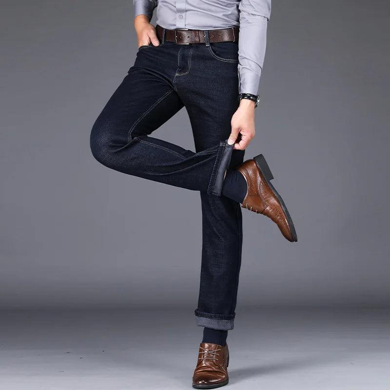 Adenbora: Jean Homme Smart Casual Hiver - Confortable, Stylé, et Moderne - Adenbora