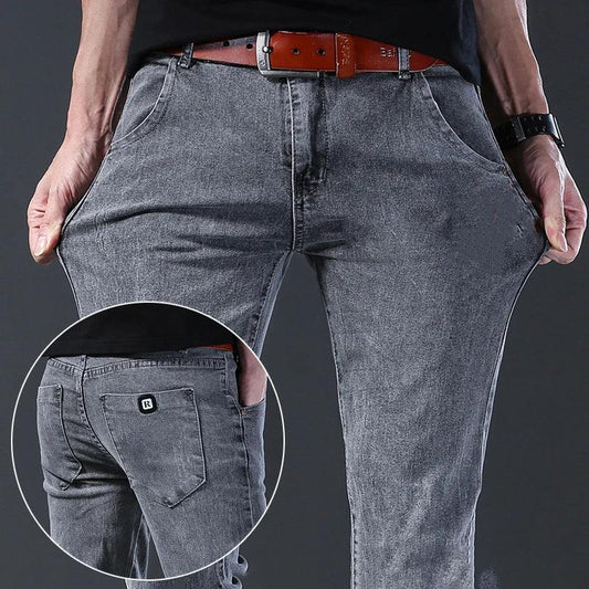 Adenbora Jeans Straight pour Hommes - Style Gothique Élégant et Confortable - Adenbora