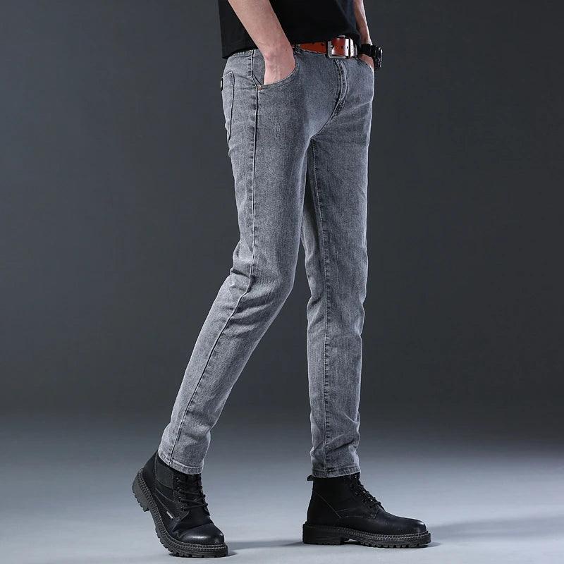 Adenbora Jeans Straight pour Hommes - Style Gothique Élégant et Confortable - Adenbora