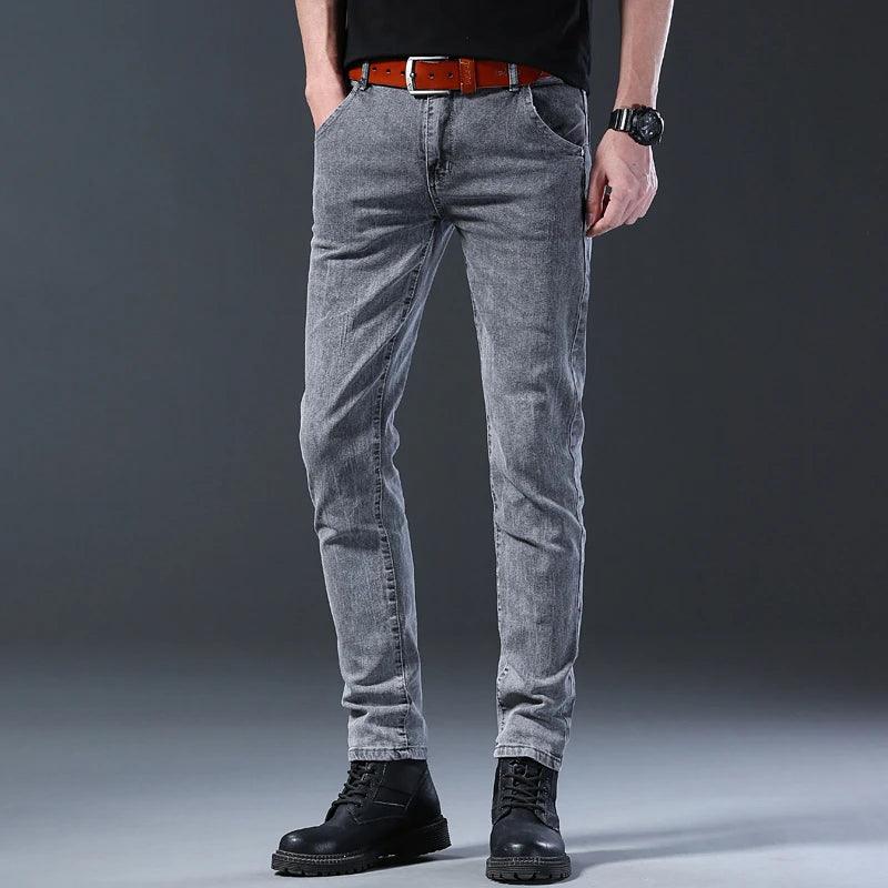 Adenbora Jeans Straight pour Hommes - Style Gothique Élégant et Confortable - Adenbora