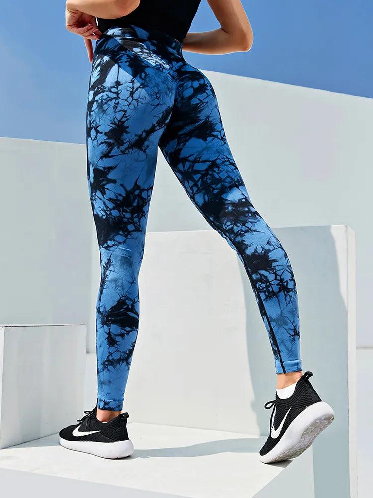 Adenbora Leggings Haute Couture - Élégance et Confort Ankle-Length Tie Dye Booty Lifting - Adenbora