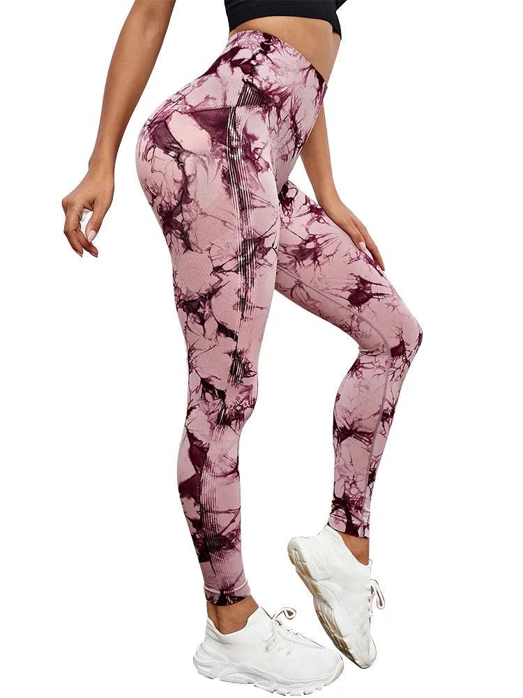 Adenbora Leggings Haute Couture - Élégance et Confort Ankle-Length Tie Dye Booty Lifting - Adenbora