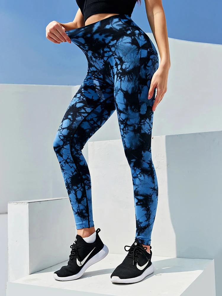 Adenbora Leggings Haute Couture - Élégance et Confort Ankle-Length Tie Dye Booty Lifting - Adenbora