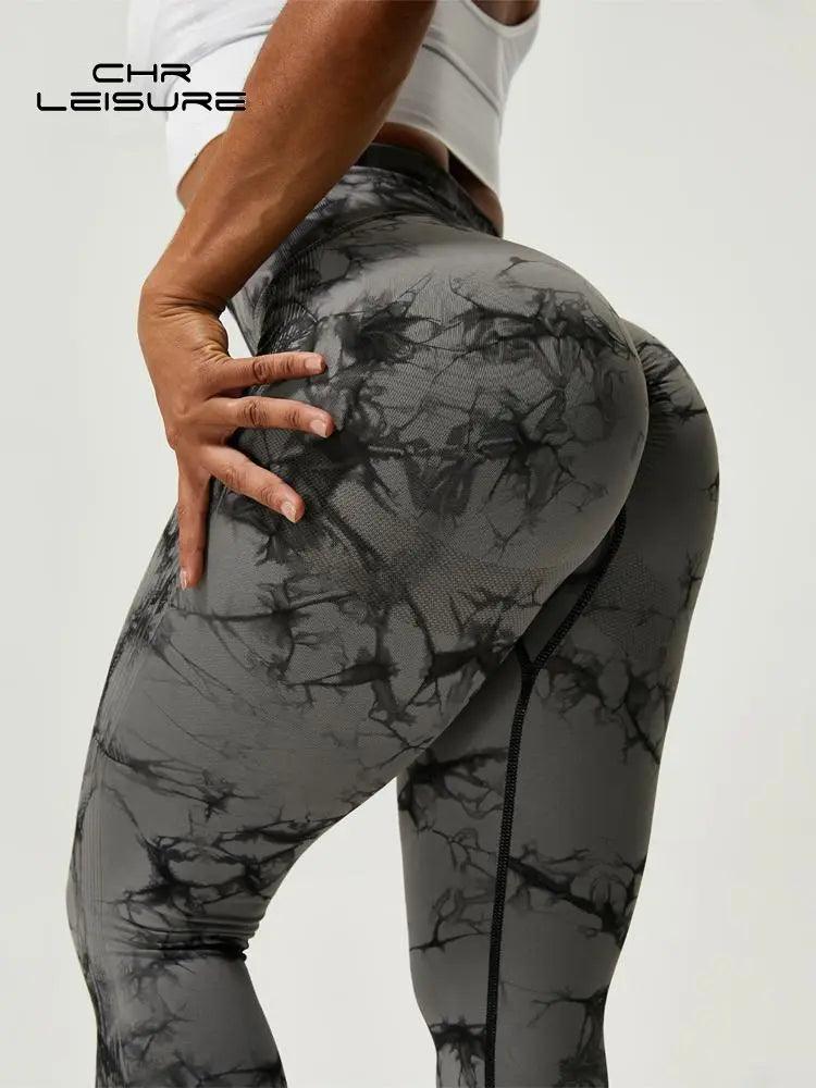 Adenbora Leggings Haute Couture - Élégance et Confort Ankle-Length Tie Dye Booty Lifting - Adenbora