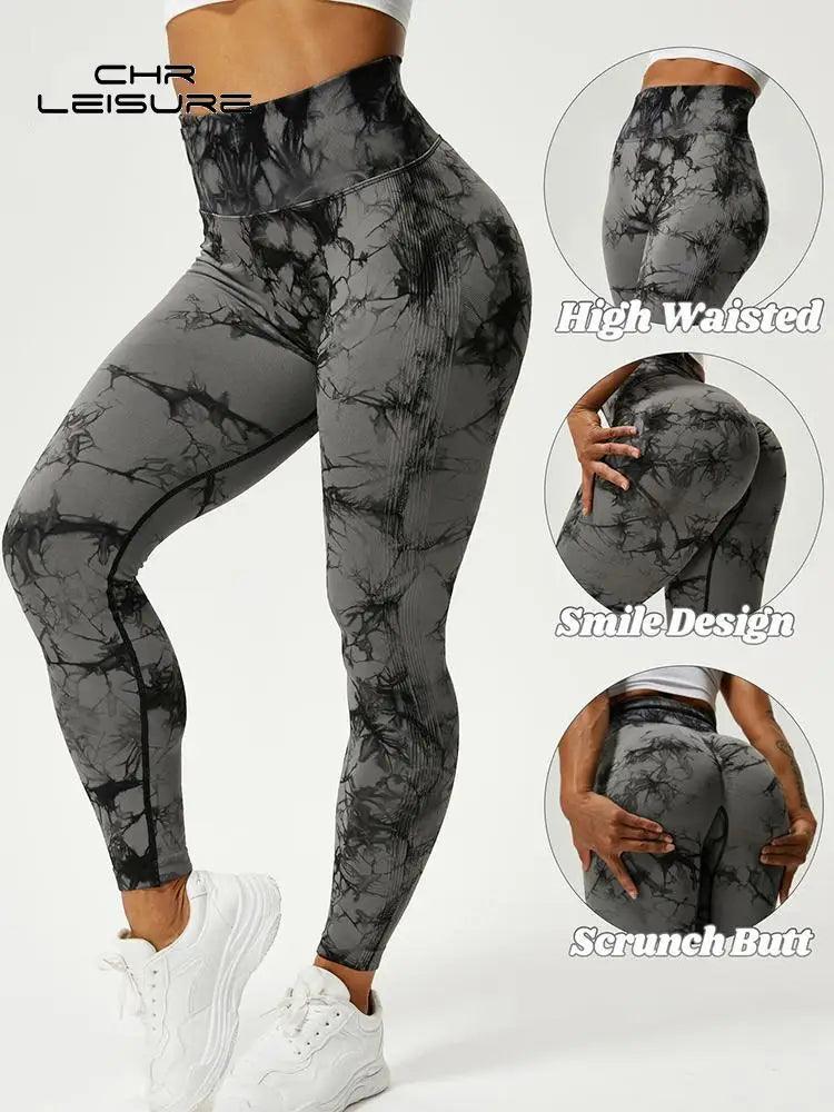 Adenbora Leggings Haute Couture - Élégance et Confort Ankle-Length Tie Dye Booty Lifting - Adenbora