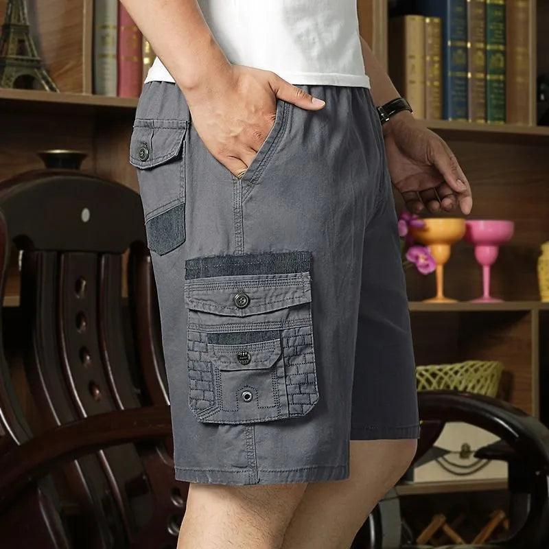Adenbora Men's Cargo Shorts - Un style estival tendance pour une allure décontractée et élégante. - Adenbora