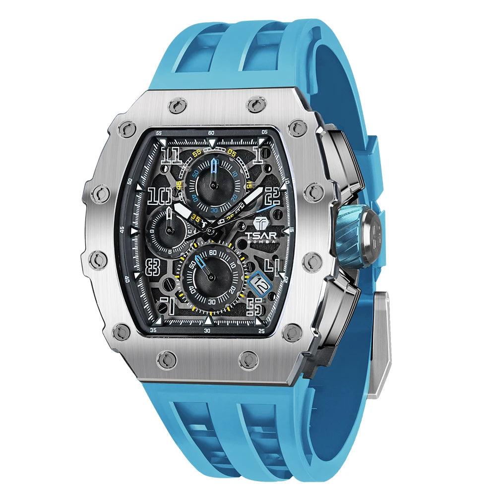 Adenbora - Montre de Luxe Homme TB 8204Q : Élégance et Précision, 5Bar Résistant à l'Eau - Adenbora