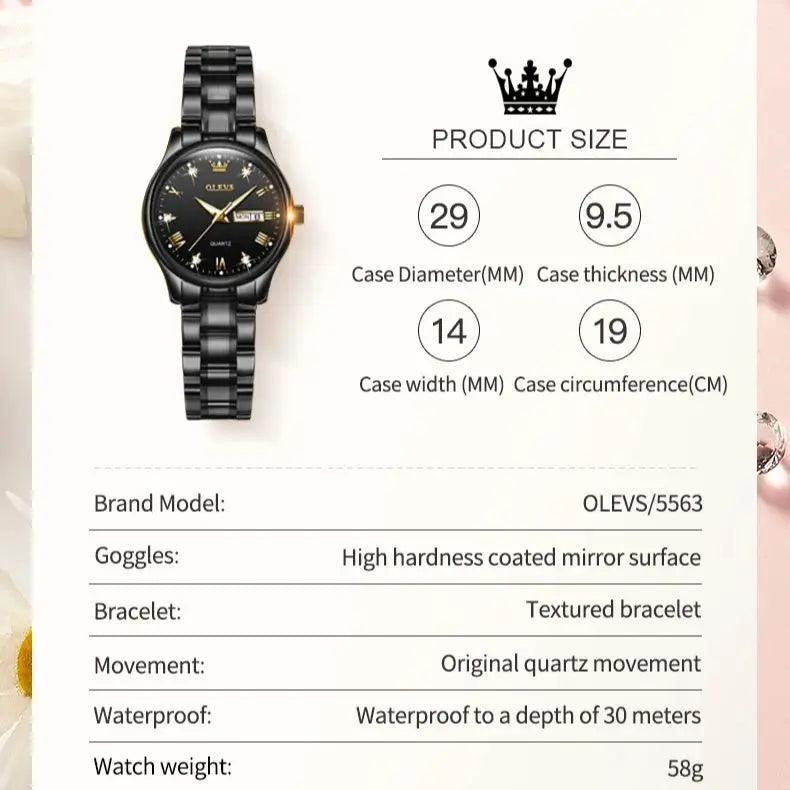 Adenbora - Montre Élégante et Résistante à l'Eau, Parfaite pour un Style Fashion & Casual! - Adenbora