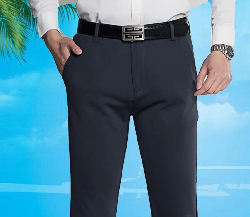 Adenbora Pantalon Business Casual Homme - Élégance Polyvalente Toute Saison - Adenbora