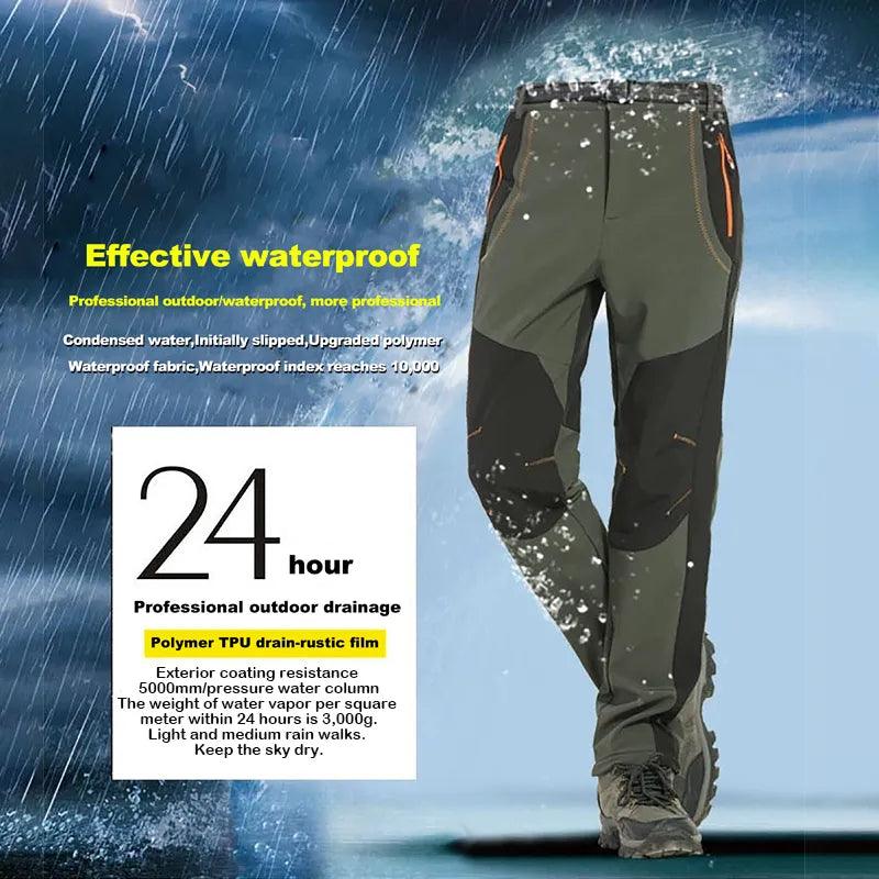 Adenbora - Pantalon de Randonnée Homme: Confort, Chaleur et Étanchéité pour l'Aventure en Plein Air - Adenbora