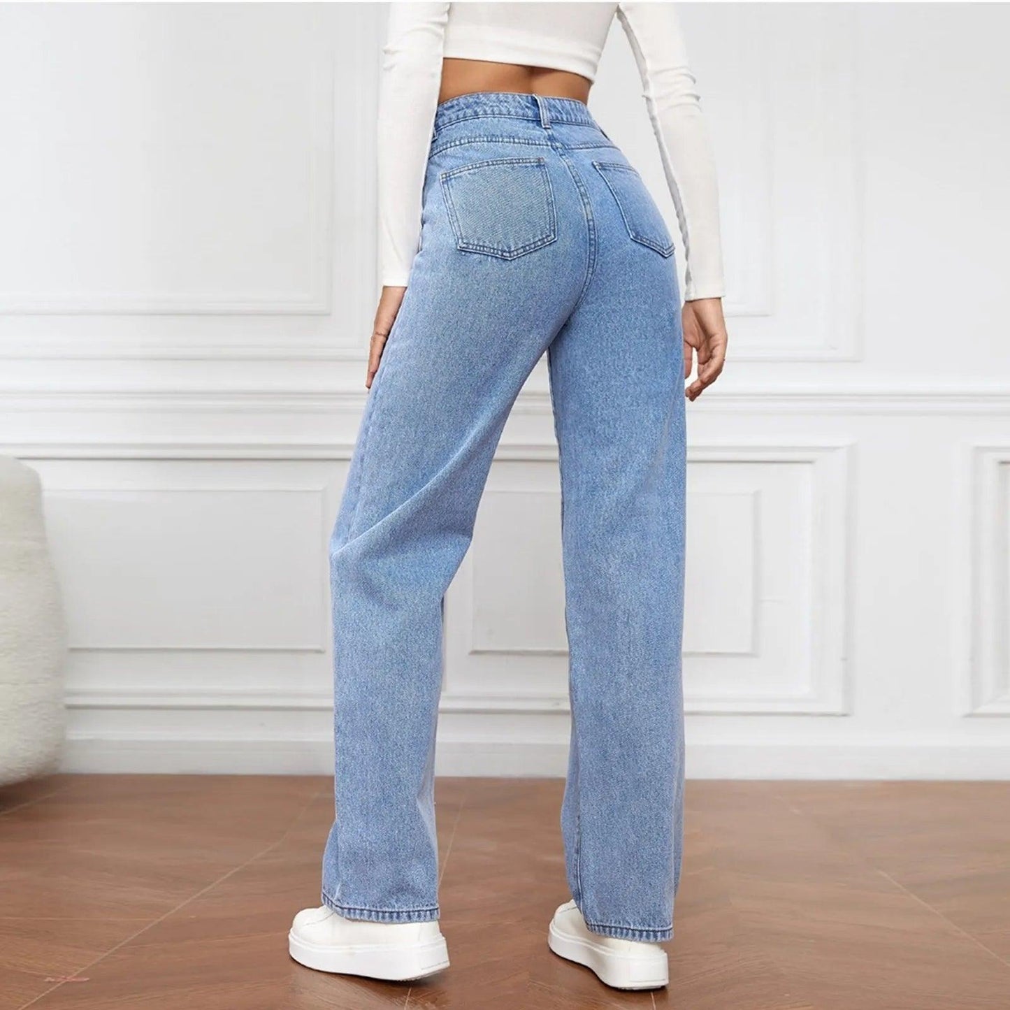 Adenbora - Pantalon Élégant MUQGEW : Style Office Lady pour l'Hiver 2024 - Adenbora