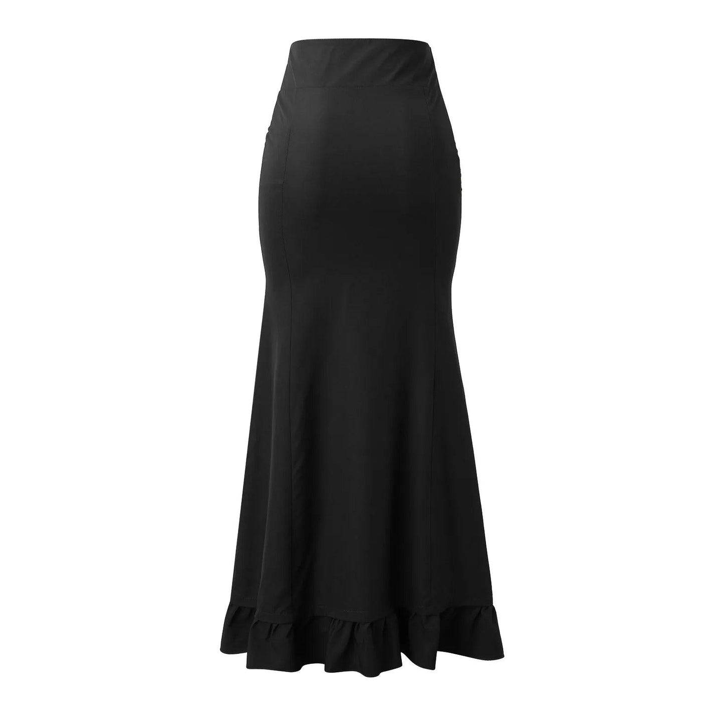 Adenbora - Robe Élégante en Polyester pour Femmes : Style Formel, Silhouette Trompette, Élastique Léger, Fabriquée en Chine. - Adenbora