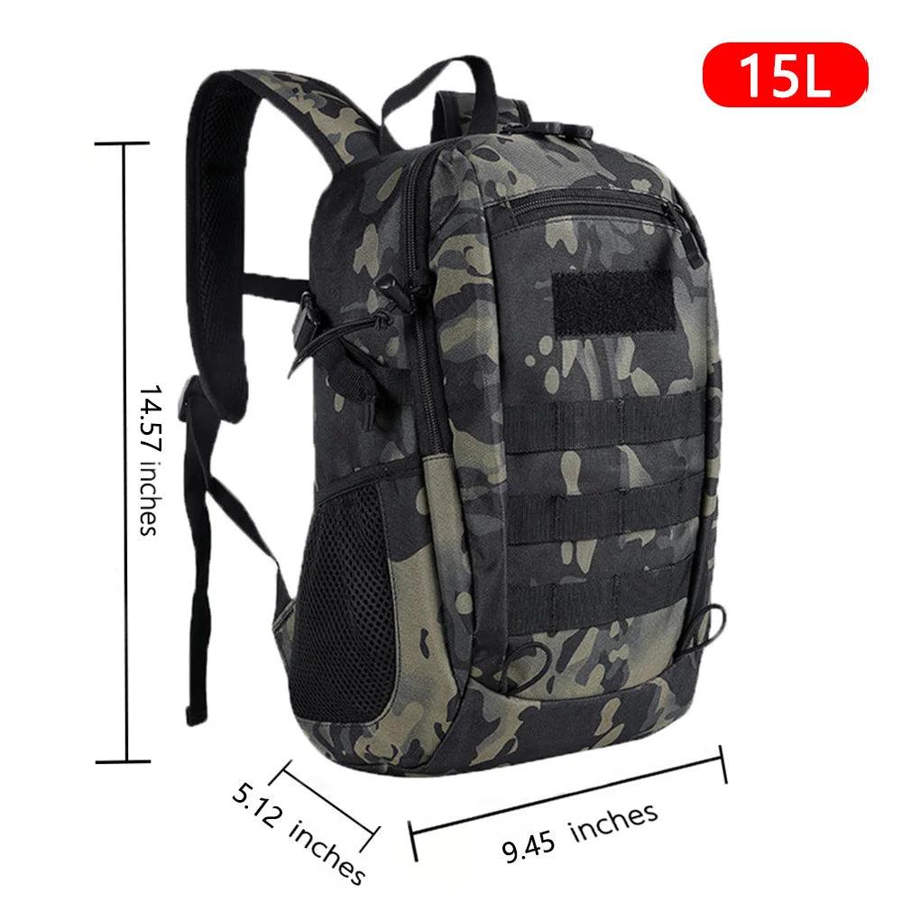 Adenbora - Sac à dos tactique militaire 15-20L : Style décontracté, robustesse et fonctionnalité. - Adenbora