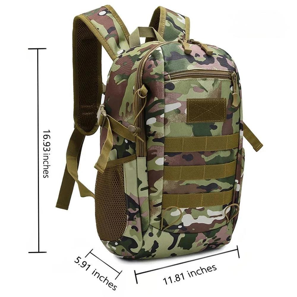 Adenbora - Sac à dos tactique militaire 15-20L : Style décontracté, robustesse et fonctionnalité. - Adenbora