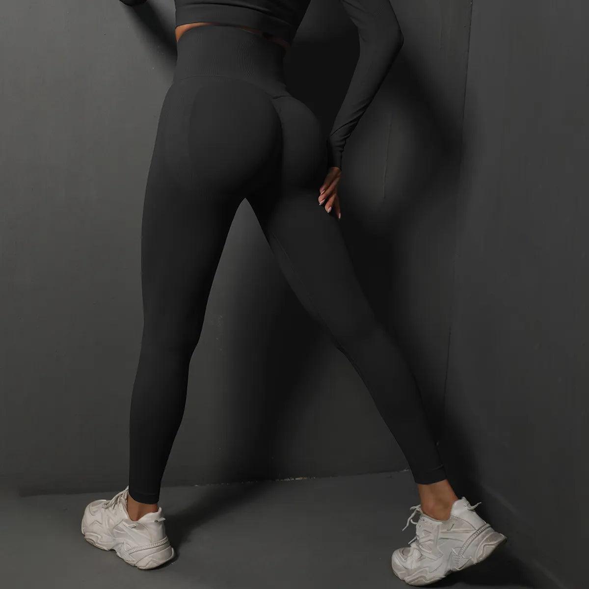 Adenbora Seamless Gym Leggings - Un Style Sportif et Confortable pour Toutes les Saisons - Adenbora