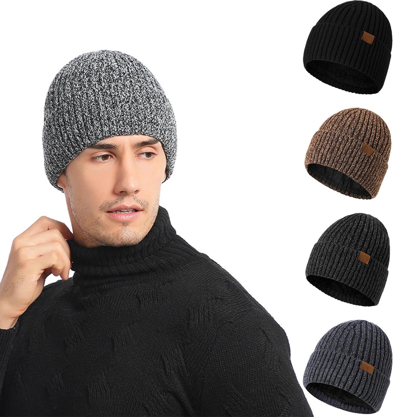 Adenbora Slouchy Beanie Hat - Élégance hivernale pour femmes, style décontracté, chaleur incomparable - Adenbora