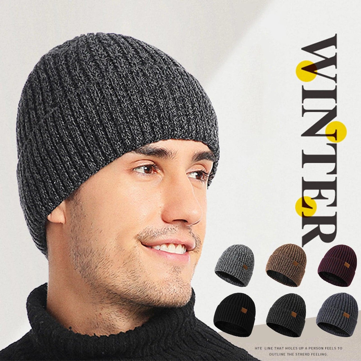 Adenbora Slouchy Beanie Hat - Élégance hivernale pour femmes, style décontracté, chaleur incomparable - Adenbora