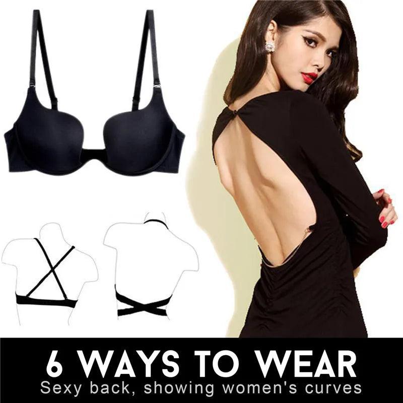 Adenbora : Soutien-gorge Push-up Quotidien en Nylon - Confort Exceptionnel, Style Élégant, Fabriqué en Chine. - Adenbora