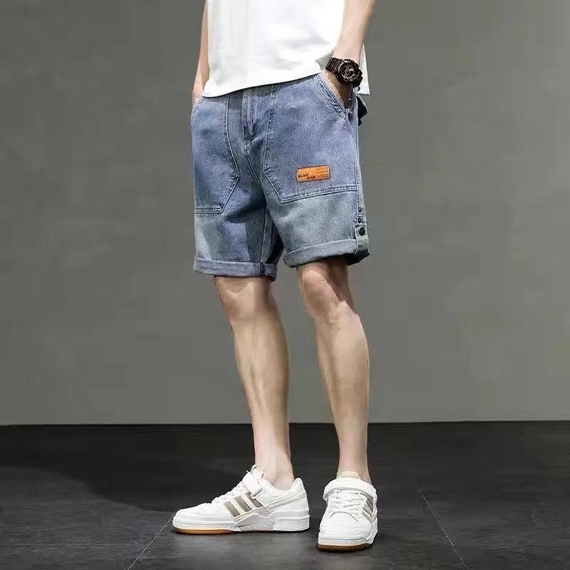 Adenbora Summer Style: Shorts Décontractés en Coton et Polyester pour Hommes - Adenbora