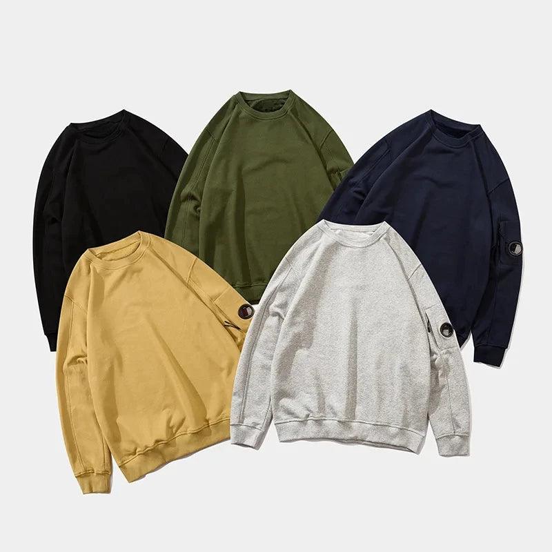 Adenbora Sweatshirt pour Hommes : Confort Décontracté en Coton et Polyester, Parfait pour l'Automne et l'Hiver. - Adenbora