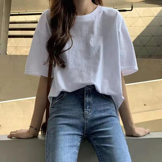 Adenbora : T-shirt Casual en Coton et Lin pour Femmes - Style Unique, Confort Assuré. - Adenbora