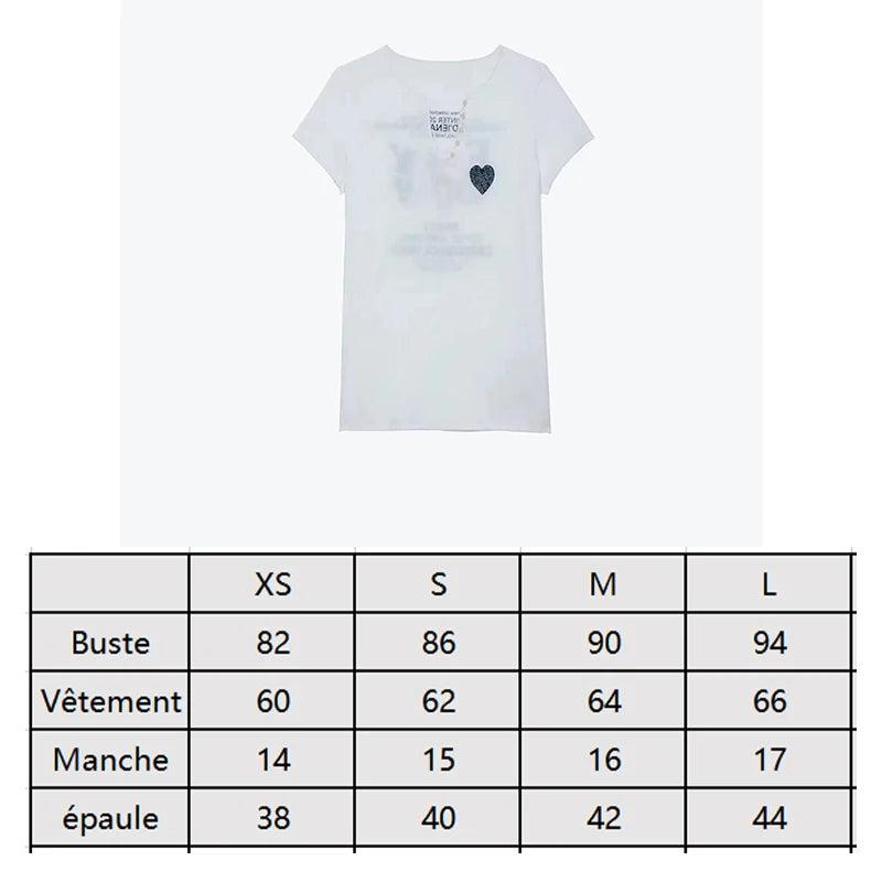 Adenbora - T-shirt Casual Printemps/Été pour Femmes, Confort Coton et Polyester - Adenbora