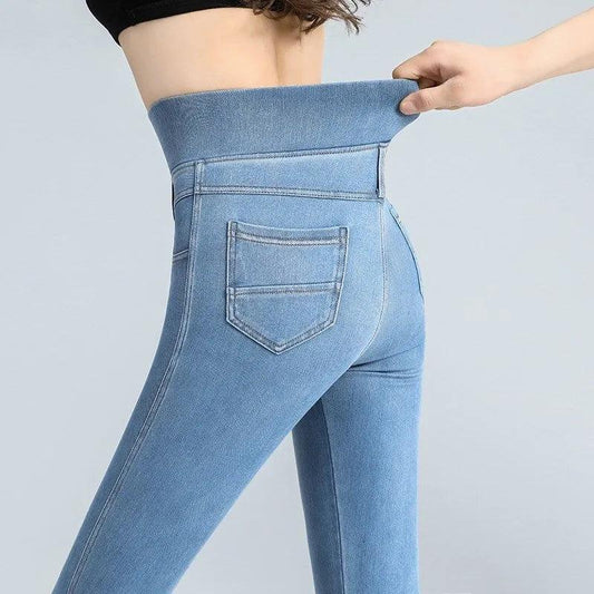 Adenbora Winter 2024: Jean Skinny en Denim de Coton pour Femmes - Élégance et Confort tout au Long de la Saison. - Adenbora