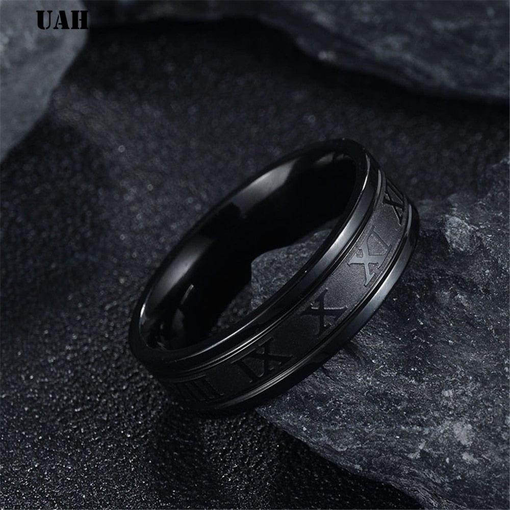 Bague en Acier Inoxydable 316L pour homme - Adenbora