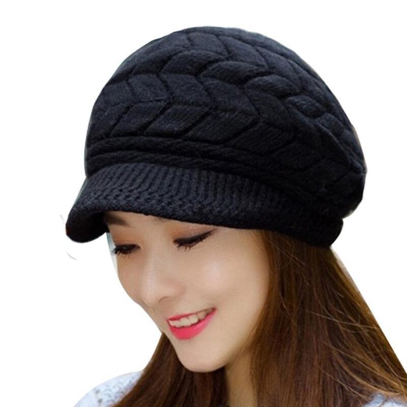 Bonnet casquette élégant et unis pour femme - Adenbora