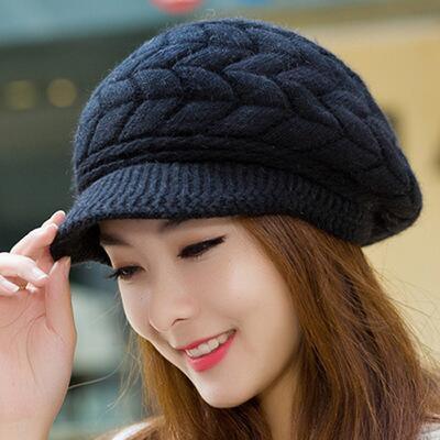 Bonnet casquette élégant et unis pour femme - Adenbora