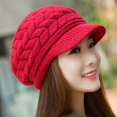 Bonnet casquette élégant et unis pour femme - Adenbora