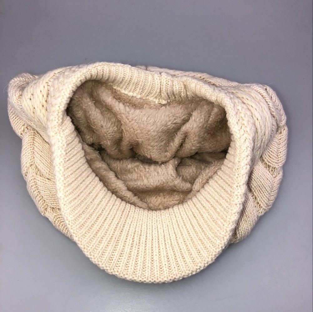 Bonnet casquette élégant et unis pour femme - Adenbora