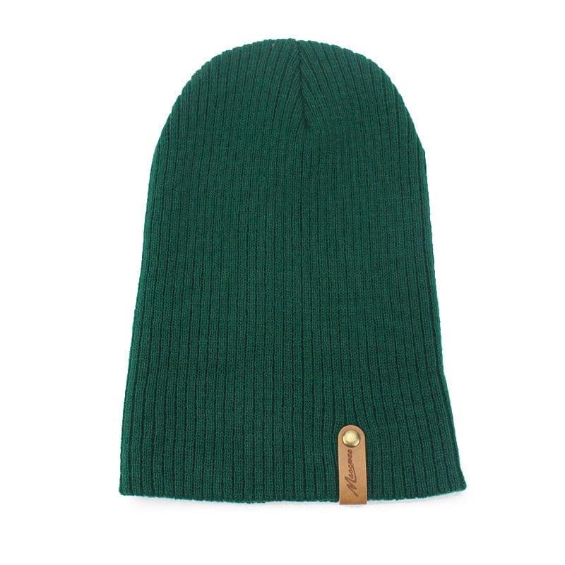 Bonnet Hiver Tricoté Mixte Skullies Femme Homme - Adenbora