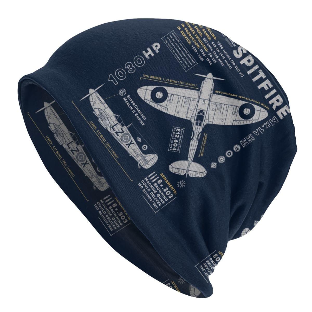 Bonnet Tricoté Supermarine Spitfire Homme/Femme - Adenbora