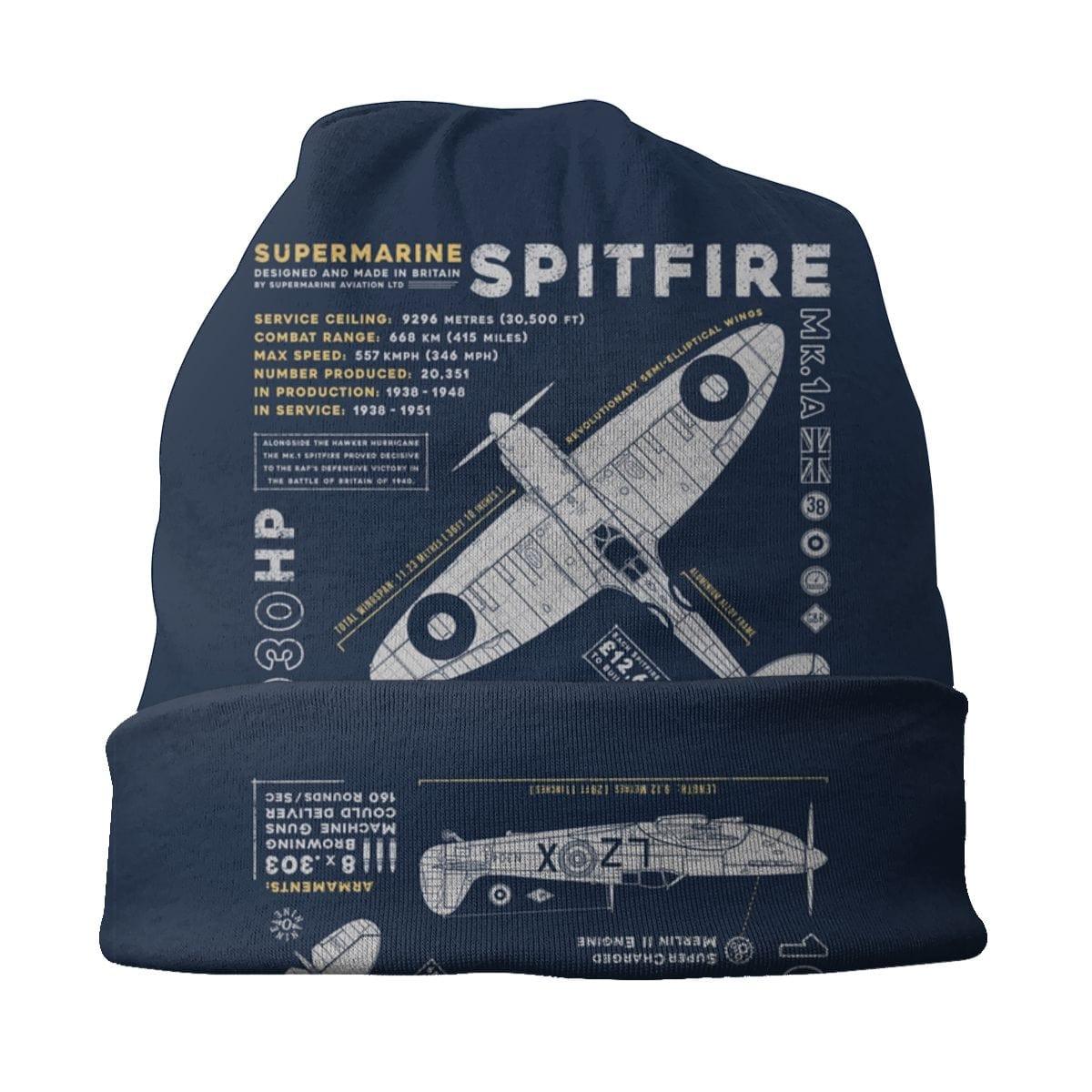 Bonnet Tricoté Supermarine Spitfire Homme/Femme - Adenbora