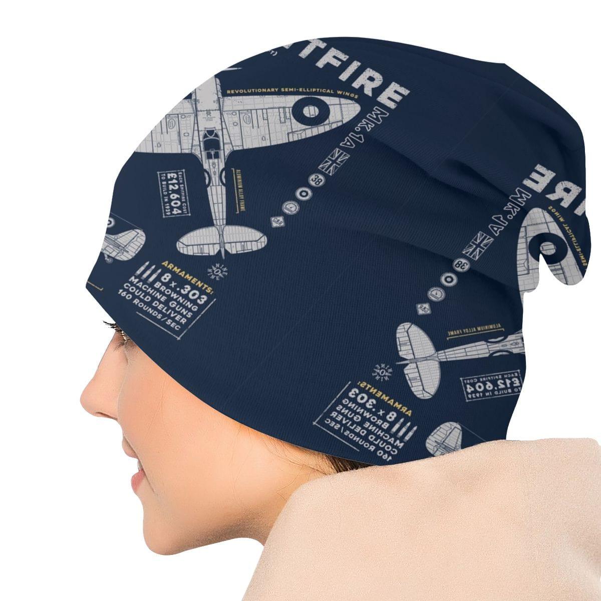 Bonnet Tricoté Supermarine Spitfire Homme/Femme - Adenbora