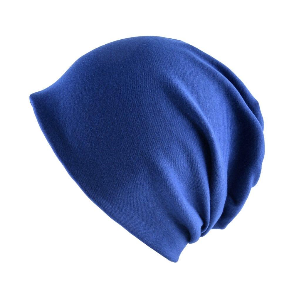 Bonnet uni chaud d'hiver pour hommes et femmes : Style en tricot, multicolore - Adenbora