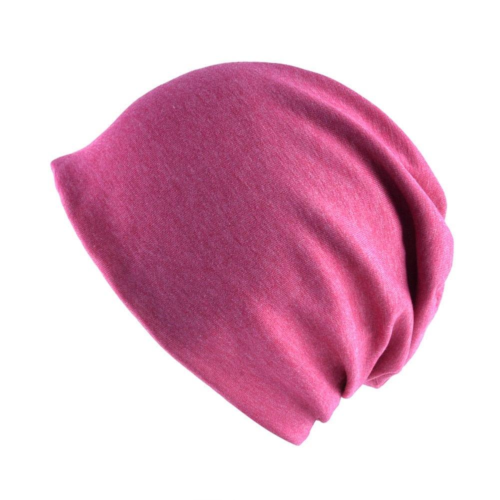 Bonnet uni chaud d'hiver pour hommes et femmes : Style en tricot, multicolore - Adenbora