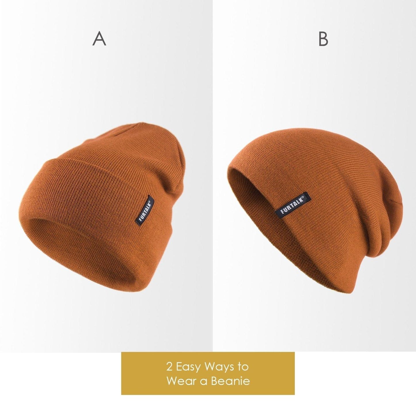 Bonnet unis pour femme élégant - Adenbora