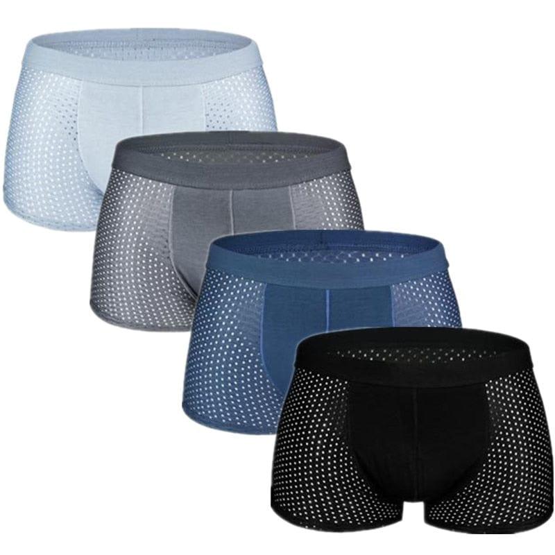 Boxers homme 4 pièces, grande taille L-7XL - Adenbora