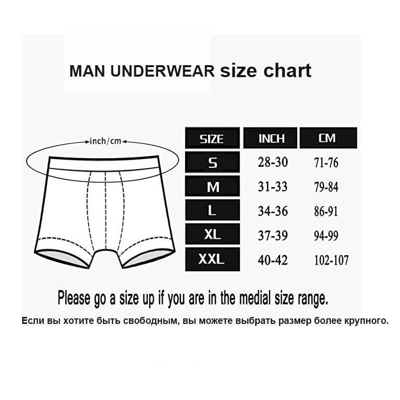 Boxers hommes 4 pièces - Confortables et respirants - Adenbora