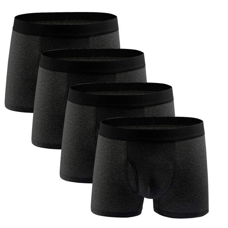 Boxers hommes 4 pièces - Confortables et respirants - Adenbora